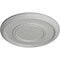 Ekena Millwork Federal Roped Large Ceiling Medallion (Fits Canopies up to 7 3/4"), 17 3/8"OD x 1 1/8"P, Frost CM17FEFRF - alternate 4